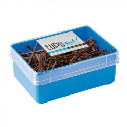 CAJA 300 CLIPS 50MM.MARRON...